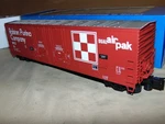 Atlas 6504-1 Ralston Purina 53' Double Plug Boxcar Rail +box- Nice & Clean. Fixed Price $60.00.