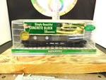 Menards 279-0421 Flat Car With Concrete Block Semi-trailer 2010. Fixed Price $32.10.