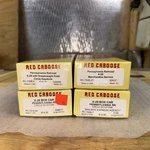 Ho Red Caboose Set Of (4) Pennsylvania Prr X-29 Freight Cars Unassembled Kits. Fixed Price $60.00.