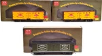 Roundhouse Assorted Scale Freight Cars: 28510, 28519, 114 3 Ln/box. Fixed Price $49.19.