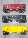 Vintage Lionel Lehigh Valley Hopper Set 3 Gauge Train Lv 25000 Lot Rr. Fixed Price $39.99.