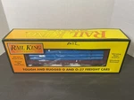 Mth Railking Gauge Norfolk 30-76805 Bulkhead Flat Train Car With Pipe Load. Fixed Price $75.00.