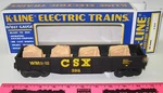 Used K-line K-6514 Csx Gondola. Fixed Price $28.00.