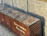 Ho Scale Athearn Genesis 50 Foot Box Car Southern Pacific Nib Weathered. Fixed Price $255.00.