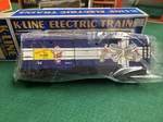 K-line Gauge Train Freight K-647404 Christmas Deluxe Boxcar 1995 Blue. Fixed Price $35.00.