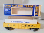 Vintage 1988 K-line 6512 Atsf Gondola Santa Fe Route Of The Chief Ob. Fixed Price $14.99.