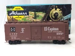Athearn - 40' Box Car "santa Fe El Capitan Atsf" Ho. Fixed Price $12.95.