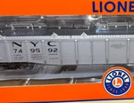 Lionel 6-17460 New York Central Nyc PS-5 Gondola W/cover #749592 O-scale. Fixed Price $79.95.