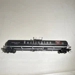 Life-like Burlington Route Ho Tank Car Black/silver Analog CB&Q130133. Fixed Price $15.00.