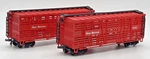2-HO Gauge Roco Great Northern Livestock Cattle Car 56108, Both Excellent Cond.. Fixed Price $15.99.