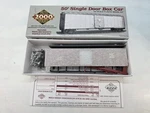 Proto 2000 Ho 50' Single Door Box Car Gtw #595123 Unassembled Kit Oop. Fixed Price $12.50.