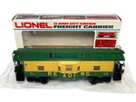Lionel & O27 Gauge, Reading Rr Bay Window Lighted Caboose, #6-6439, Mib. Fixed Price $33.24.