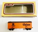 Ho Scale Sante Box Car Sfrd 25077 The Grand Canyon Line Life Like. Fixed Price $10.44.