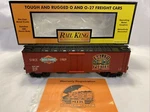 Mth Railking 30-78059 Bully Porter Modern Beer Reefer Car #1989 New Gauge. Fixed Price $71.99.