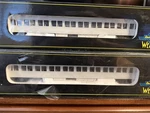 Weaver Pullman-bradley Deluxe Coaches Set Of 2 New Undecorated (3 Rail). Fixed Price $225.00.