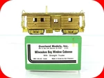 Ho Scale Brass ***milwaukee Road*** Bay Window Caboose Overland OMI-1185, Ajin. Fixed Price $109.95.