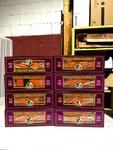 Mth Premier 20-92287 Bnsf 8-CAR 50 Dbl Door Plugged Boxcar Set O-scale Heritage. Fixed Price $599.00.