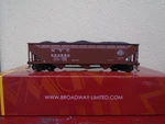Broadway Limited New York Central Aar 70-TON 3-BAY Hopper 7376 Scale Bli Nyc. Fixed Price $37.50.