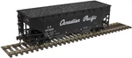 Atlas Scale 2-BAY Offset-side Hopper With Flat Ends Canadian Pacific/cp 3-PK. Fixed Price $64.99.