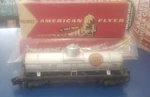 Gilbert American Flyer 3/16" Gulf Oil Dome Tanker Car #925 Grcx 5016 Boxed. Fixed Price $12.00.