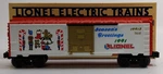 Lionel 6-19913 Gauge Christmas Boxcar Nib. Fixed Price $11.40.