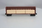 Lionel 6-16372 Burlington I-beam Flatcar With Wood Load, New Box (2). Fixed Price $24.99.