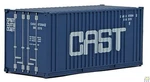Walthers Scenemaster 949-8009 Ho 20' Container Cast. Fixed Price $12.99.
