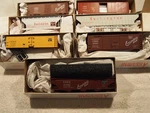 Accurail 7-PACK Burlington Route Hopper, 40' +50' Box Cars ,reefer, Cov.hopper. Fixed Price $145.00.