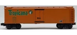 Mth Railking Die Cast Tropicana Juice Reefer Car 30-8605! Gauge Heavy Body. Fixed Price $74.99.