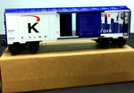 K-line Loves New York Classic Gauge Scale Boxcar K641-740802. Fixed Price $16.99.