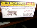 Accurail Grit N' Grime Series 2-BAY Covered Hopper Kit-union Pacific/ex-c&nw. Fixed Price $34.99.