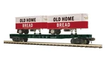 Mth Scale Chicago Northwestern #44137 Flat Car W/ 2 Pup Trailers. Fixed Price $99.99.