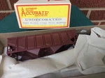 Accurail 2800 Undecorated 55-TON Panel Side Twin Hopper -- Nib. Fixed Price $14.50.