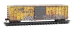 Micro Trains Scale 50' Weathered Boxcar San Luis Central #1161 Rail. Fixed Price $28.74.