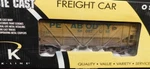 Weathered K-line Die Cast Peabody Outside Braced 2 Bay Coal Hopper Car!. Fixed Price $79.99.