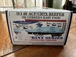 Branchline Blueprint Ho Kit #1332 40 Acf/urtx Reefer Gerber S Baby Food 1001 Ny. Fixed Price $25.99.