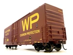 Athearn Roundhouse Scale Western Pacific 50' High-cube Smooth-side Box Car. Fixed Price $34.99.
