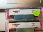 Lot Of 2 Roundhouse Scale 50' Express Reefer Dairymen's League Kits. Fixed Price $25.99.
