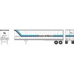 Athearn ATH16108 45' Fruehauf Z-van Trailer Rtr B&m #250146 Ho Scale. Fixed Price $34.99.