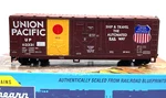 Ho Athearn 2096 40 Ft Grain Loading Box Car Union Pacific Up # 113321 Built. Fixed Price $14.99.