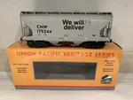 Mth Premier Union Pacific Bay Centerflow Hopper 20-97648 Scale Up Heritage. Fixed Price $85.00.