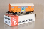 Fleischmann 1331 Db Orange Chiquita Banana Closed Goods Wagon 514-7 Boxed. Fixed Price $25.27.