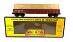 30-7208 Mth O-gauge Union Pacific (#65239) Semi-scale Gondola W/(3) Crates. Fixed Price $44.95.