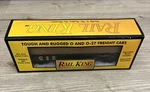 Rail King Mth O/O-27 Csx Freight Gondola Car W/ Crates #30-7211. Fixed Price $22.99.